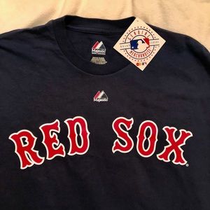 Boston Red Sox MLB Majestic T Shirt Brand New